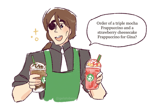 some more things of mr drebber!a fateful night, hair styles, starbucks enoch (fanart of some of moa’