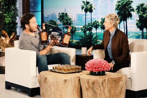 shesalittleobsessed:  Chris Pratt on The Ellen Degeneres Show 