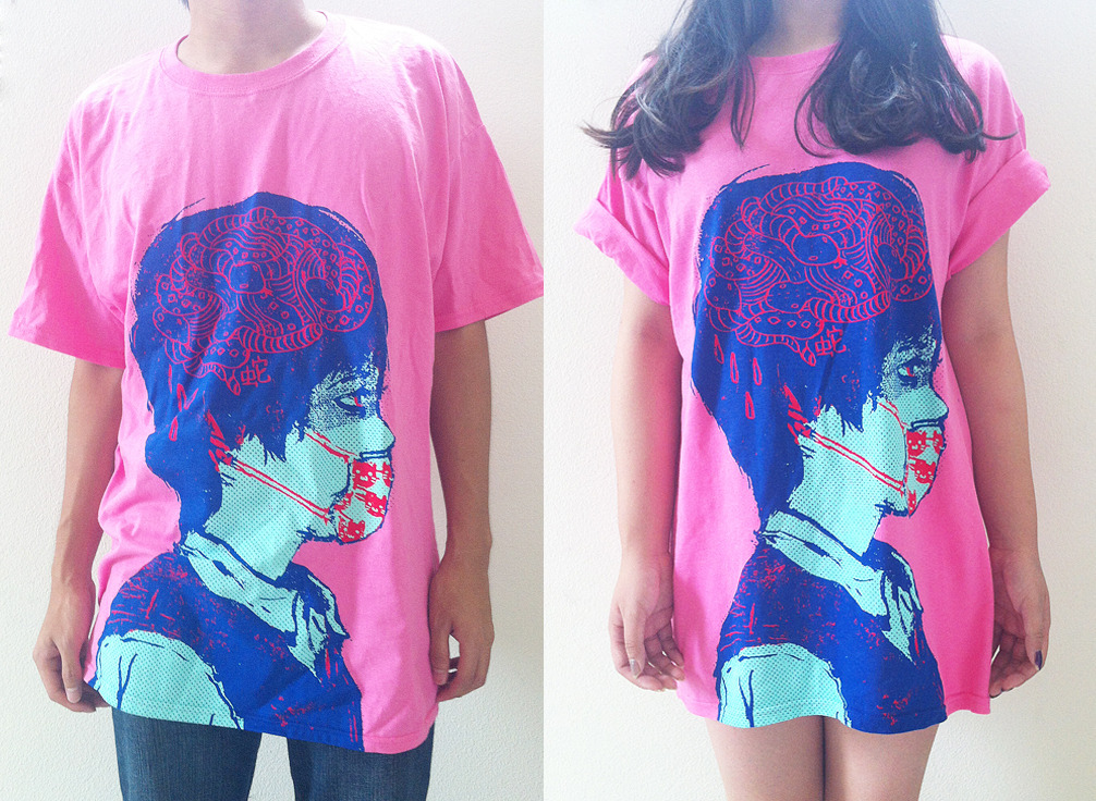 omocat:  NEW OMOCAT ORIGINAL SHIRTS AND CREWNECKS 1. FISHBOY crewneck (size L displayed)