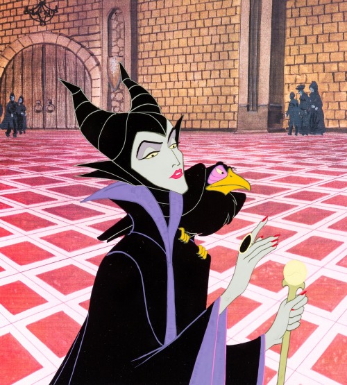Animation Cels Of Maleficent, From Disneys SLEEPING BEAUTY (1959). Even Just Images Of Her Used To Frighten
