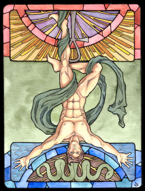 illuminatizeitgeist:  “Esoterically, the Hanged Man is the human spirit which is suspended from heaven by a single thread. Wisdom, not death, is the reward for this voluntary sacrifice during which the human soul, suspended above the world of illusion,