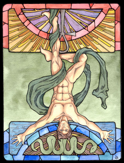 illuminatizeitgeist:  “Esoterically, the Hanged Man is the human spirit which is suspended from heaven by a single thread. Wisdom, not death, is the reward for this voluntary sacrifice during which the human soul, suspended above the world of illusion,