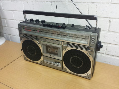 Sharp GF-6161H Ghetto Blaster, 1981