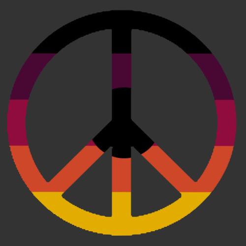 [Image description: A singularian pride flag shaped like a peace sign on a gray background]Singulari