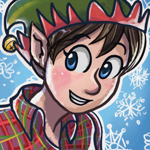 sometimes i holiday-fy the icons i’ve done for people