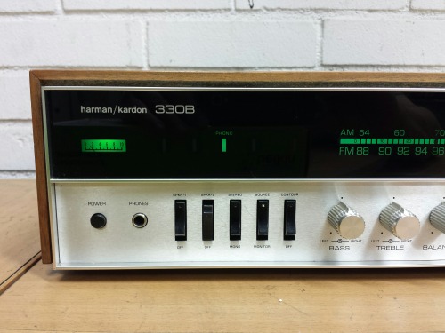 Harman Kardon 330B AM/FM Stereo Solid State Receiver, 1974