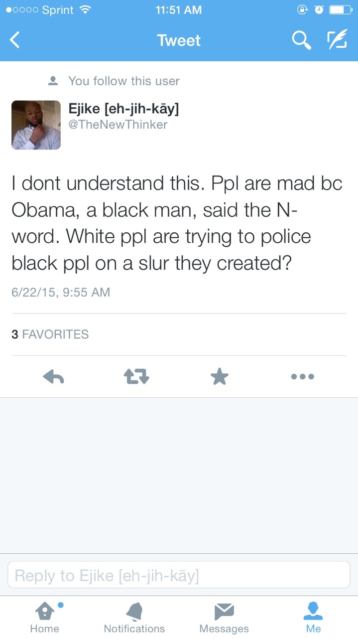queenevea:  Best responses to President Obama using the N-Word that I’ve seen so