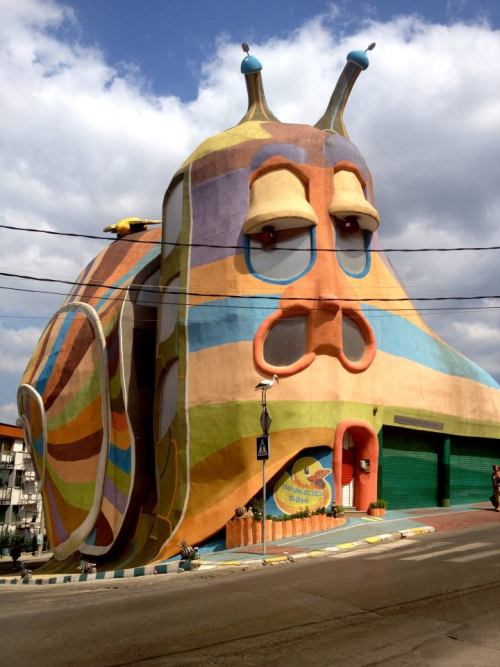 the Snail House Sofia, Bulgaria