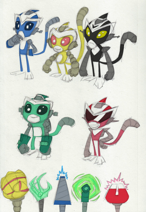 captainmolasses: been working on my redesigns for the Hyperforce. Gotta give some credit to my frien