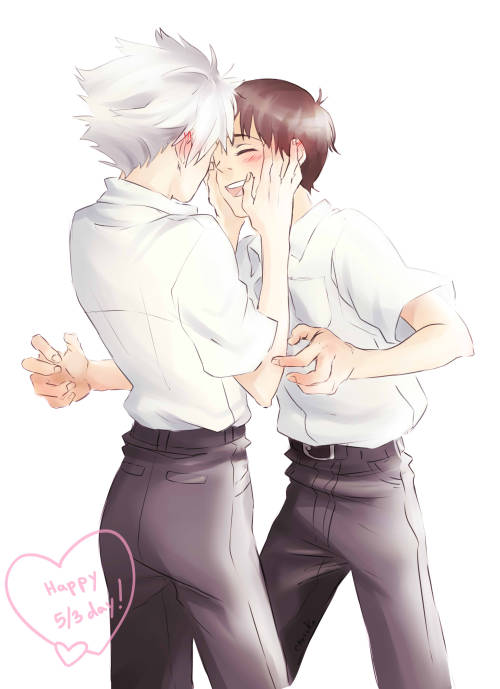chusska-art:  Finally got home, so now I can post this! Happy kawoshin day Q7Q