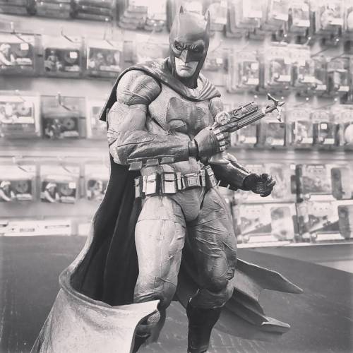 Batman from #batmanvsuperman #playartskai figure. #squareenix #batman #actionfigures #toys #batfleck