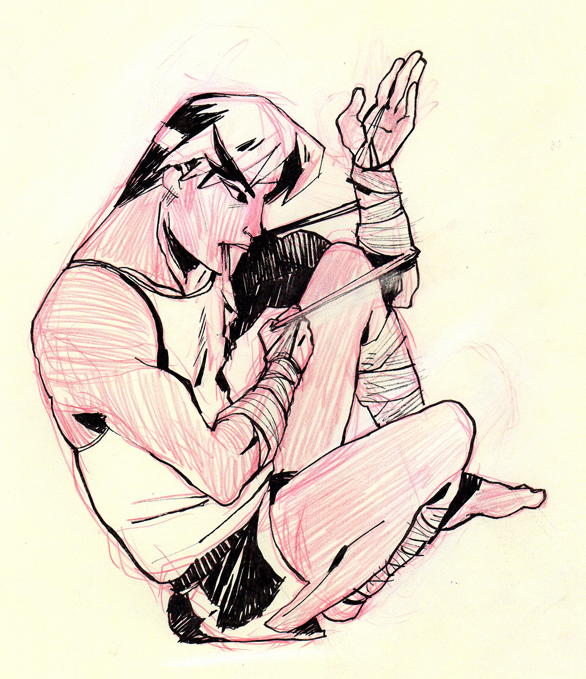 anthonyholden:  Is everyone playing Inktober this year? I’m posting my dailies