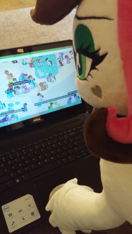 ask-skuttz:  Lurkin on pony town :D  Ohthe shennanigans