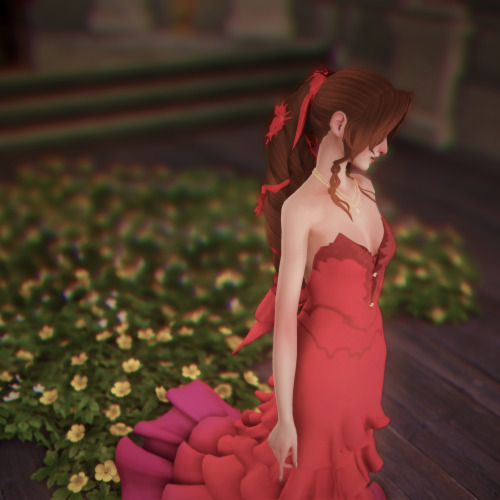 Maylily — Credit Aerith Hair by. @raccoonium Aerith Set...