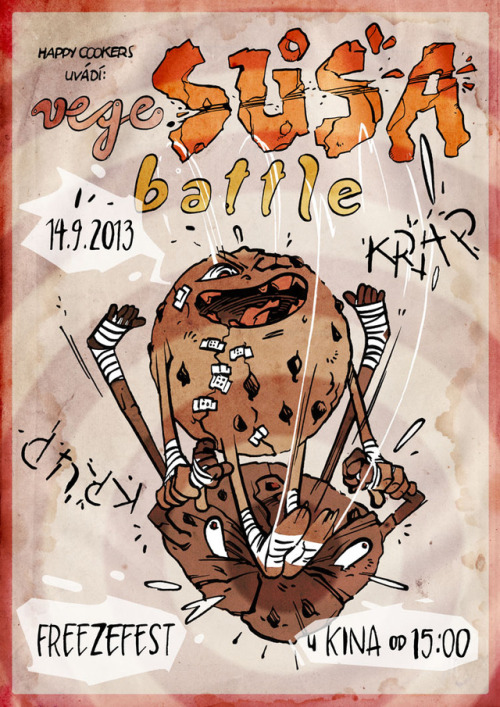 FOOD BATTLES 1-6/postersI was requested to upload my older posters for “food battles”. Small events 