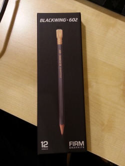 “Stealing Wingbella’s Underwear”This is what I bought with that quick commission cash I needed.Pencils. But not any kind of pencil. They’re “for some reason quite expensive” pencils. Palomino Blackwing 602. I was curious how they would feel