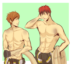 loonytwin:  Aomine: Now I see why you always