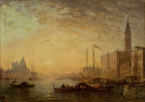 The Paintrist Files, Félix Ziem - The Grand Canal in Venice - from 1890...