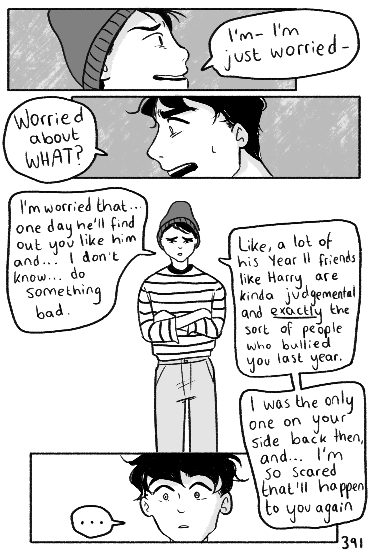 heartstoppercomic:  chapter 3 - 15 a concerned friend  read from the beginning /