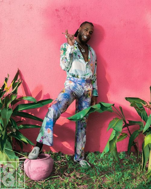 : Burna Boy shot by Prince Gyasi for GQ Style’s SS20 Issue