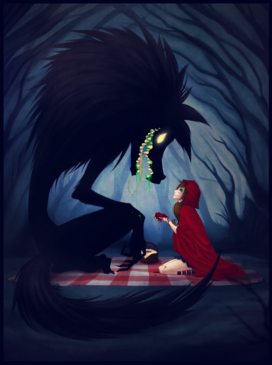 doyouspeakwerewolf:  http://werewolf-horror.deviantart.com/art/Picnic-324695264