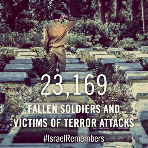 idfonline:Tonight, #IsraelRemembers the 23,169 victims of terror attacks and the fallen #IDF #soldie