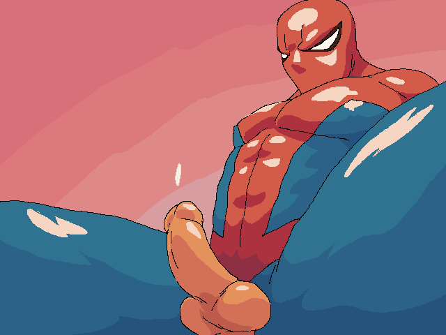 xxxgaysuperheroes:  spiderman cumming
