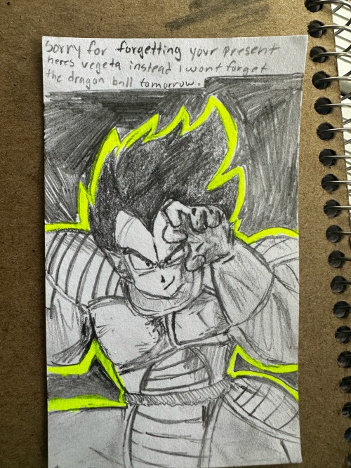 Here Is Vegeta Ive Only Watched Like 6 Eps Of Dragon Ball And Thats Bc My Friend Made Me