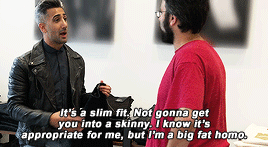 television:Style is not fashion. Fashion is not trendy after a season. I couldn’t give a shit about fashion. Style is dressing the way that you feel confident and what is appropriate for you, your age, your body type.