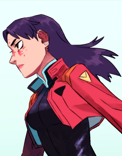 jbillustration:misato is so cool