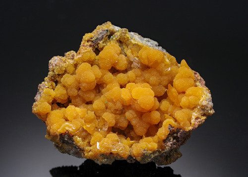 Mimetite with WulfeniteSan Pedro Corralitos, Mun. de Casas Grandes, Chihuahua, Mexico