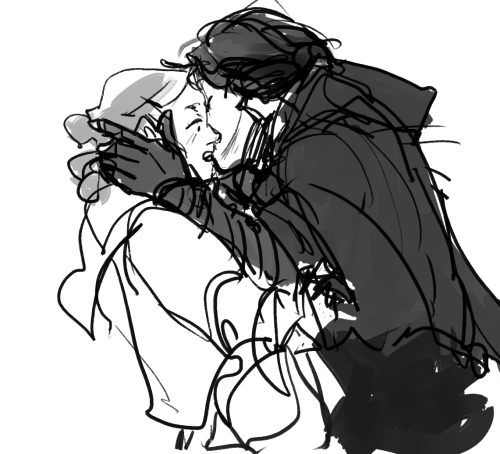 cheesytriangle:Some drawings that i did for Dust to accompany the fic I wrote halfwayish and drew as