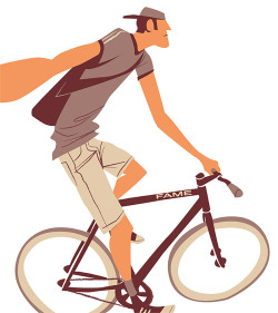 bisign: Fixie Illustrations by Thorsten Hasenkamm