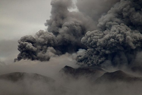 Shiveluch Volcano Eruption In Kamchatka