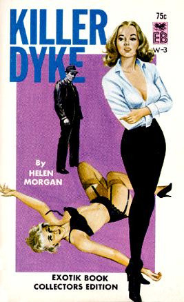 Lesbian pulp fiction book covers