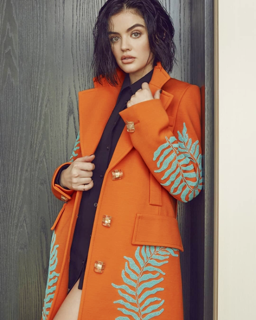 Lucy Hale@ Ssam Kim Photoshoot for Glass Magazine (Spring 2020)