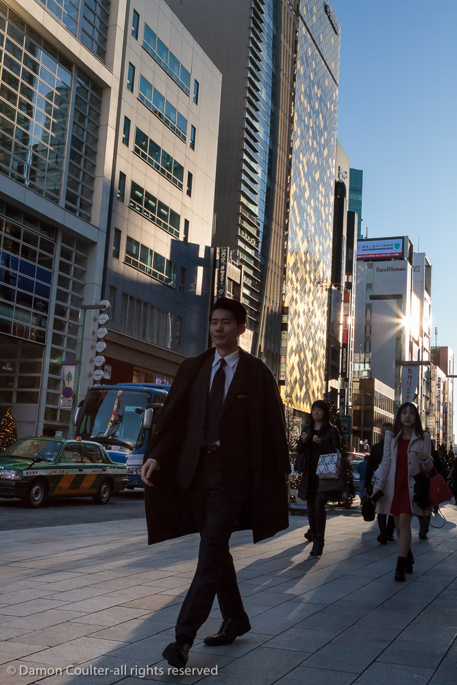 Salaryman in Ginza.
Photo © Damon Coulter