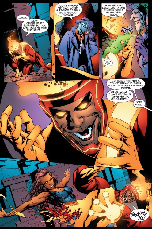 Firestorm vs. Lex Luthor.[from Justice League of America: Wedding Special (2007) #1]