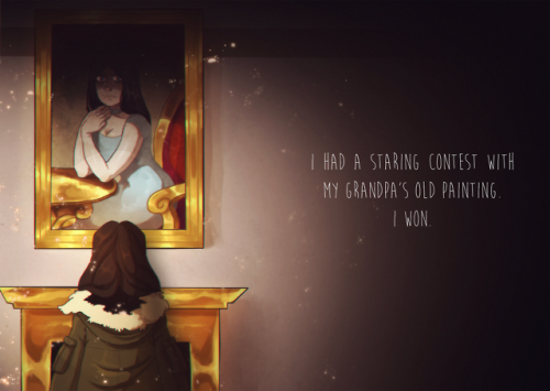 itsbloogr-art: Short horror stories.