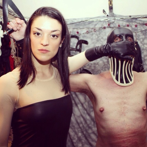 bootslavetoeleise: The Hunteress at work. I love the look in his eyes and the overall portrayal of p