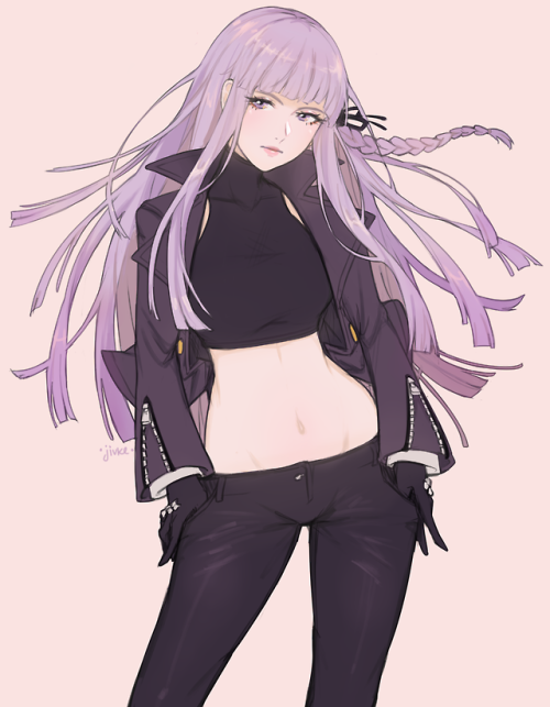 jivke - gave kirigiri an alt outfit ;o