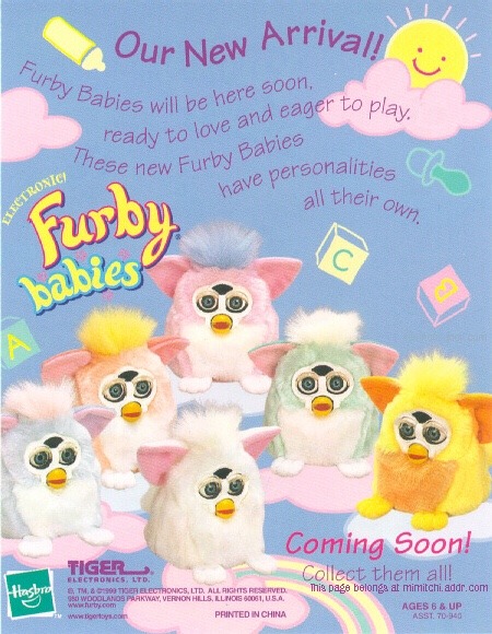 sugarsweet: ⭐️ Furby Babies 1999 ⭐️