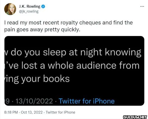 J.K. Rowling @jk_rowling I...