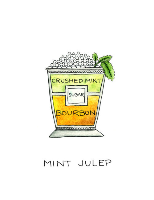 kentuckyblues:  Mint Julep (etsy)