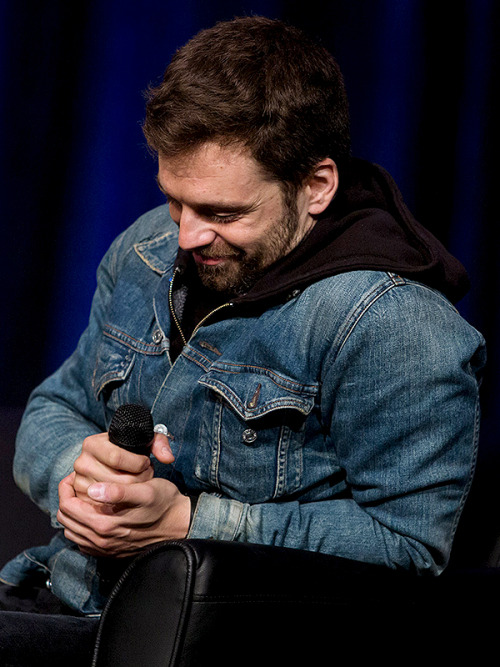 sebbystan:Sebastian Stan at Wizard World Philadelphia comic con, 2018.