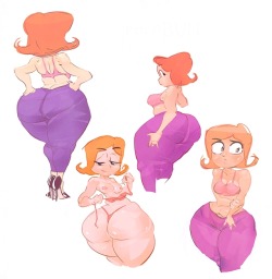 notsafeforwappah: pornbuh: Mom from RobotBoy 