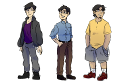 koomaart:  i drew my friends and i as dads lol