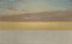  John Frederick Kensett (Ca. 1872) 1. Sunset Sky  2. Sunset On The Sea 