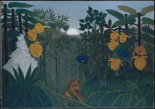 The Repast of the Lion, Henri Rousseau, ca. 1907, European PaintingsBequest of Sam A. Lewisohn, 1951