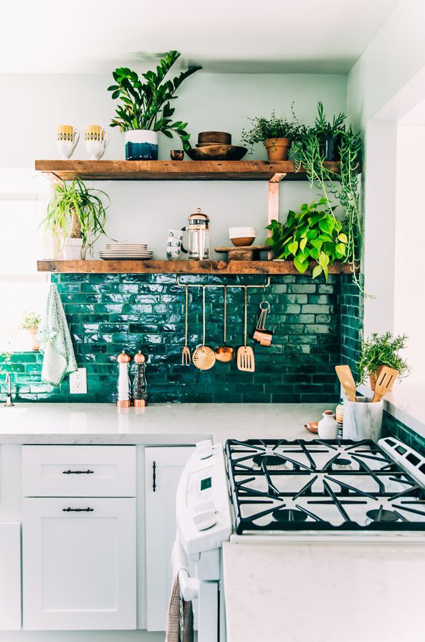 Aesthetic Digs - Kitchens with Unique Features. Top: I love the